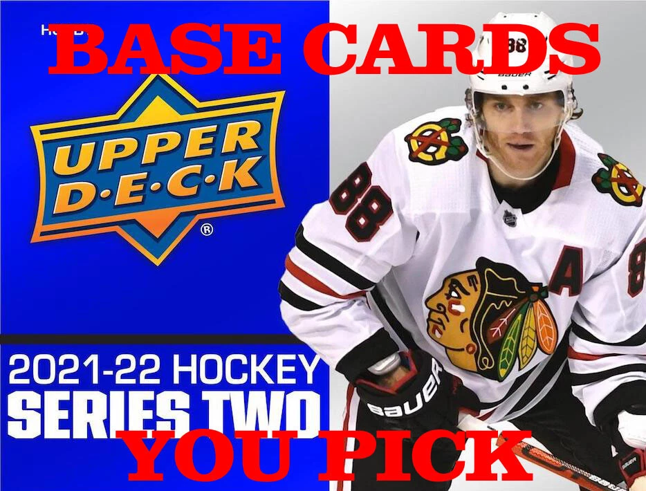 2021-22 Upper Deck Series 2 Hockey Base Cards You Pick Complete Your Set - Image 1 of 1