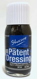 Vestido de cuero patentado Shucare NEGRO - limpiador de alto brillo patentado - VENDEDOR AU - Imagen 1 de 2