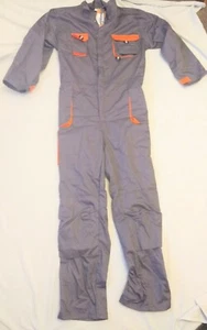 Texo Contrast Coverall Boiler Suit with Kneepad pockets Portwest TX15 large  - Picture 1 of 3