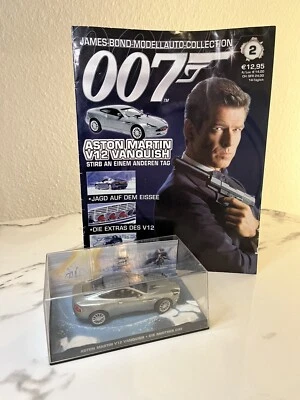 James Bond Modellauto-Collection Nr. 2 ( 02 ) Aston Martin V12 VANQUISH m. Heft - Bild 1 von 4