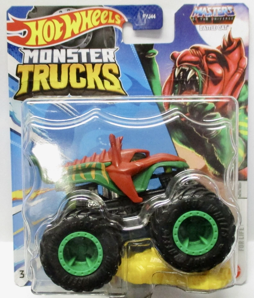 2024 HOT WHEELS MONSTER TRUCKS B CASE MASTERS OF THE UNIVERSE BATTLE CAT - Image 1 of 1