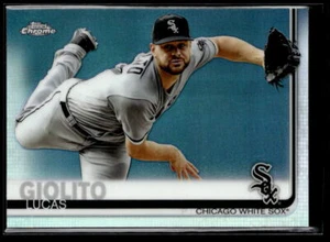 2019 Topps Chrome #70 Lucas Giolito Refractor - Picture 1 of 2