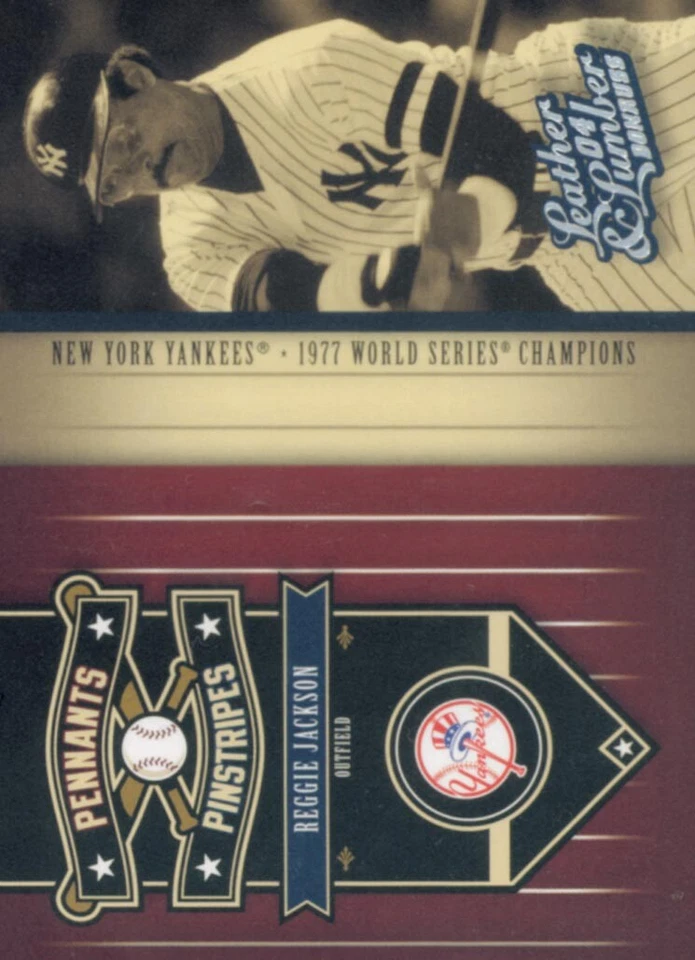 2004 Leather and Lumber Baseball "Pennants/Pinstripes and Rivals" Insert Cards - Image 1 of 1