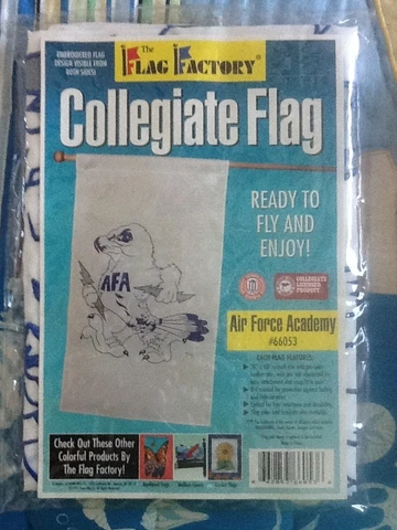 Air Force Academy Flag Factory Large Flag;  28'' x 48''; NCAA; Military Cover