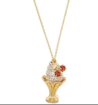 Collar Colgante Kate Spade Pave Helado Helado K6902 Nuevo Foto 1 de 3