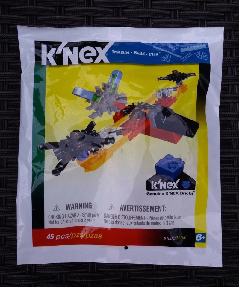 K'NEX PROMO SET - KNEX AEROPLANE - BRAND NEW & SEALED #2 - Image 1 of 1
