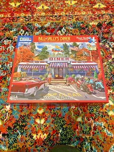 White Mountain 1000-teiliges Puzzle - Bill & Sally's Diner - Bild 1 von 2