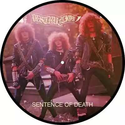 Destruction Sentence of Death LP Picture Disc SODOM SLAYER kreator Heavy METAL - Image 1 of 4