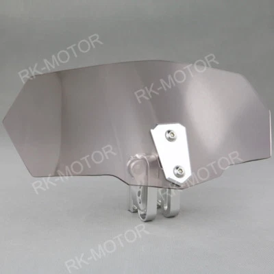 Clip On Deflector Parabrisas Pantalla Apto para DUCATI Monster S2R 800 1000 Smoke Foto 1 de 4
