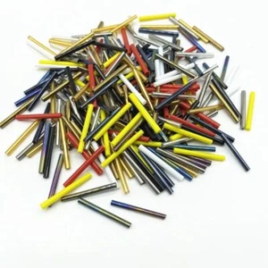 Long Tube Glass Bead Seedbeads DIY Necklace Bracelets Accessories 2.5x25mm 50Pcs - Bild 1 von 21