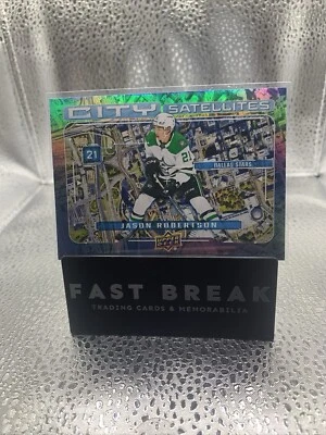 JASON ROBERTSON 24/25 2025 Upper Deck City Satellites Insert #CS-14 SPECKLE SP - Image 1 of 2