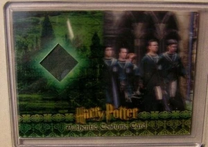 Harry Potter-Slytherin Quidditch Team-COS-3D Pt1-Screen Used-Relic-Costume Card - Picture 1 of 3