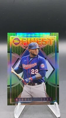 2022 Topps Finest Flashbacks Miguel Sano Refractor Minnesota Twins # 134 - Image 1 of 3