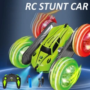 2.4G Remote Control Car RC Car Double Sided Fast Off-Road Stunt RC Toy Car Gifts - Picture 1 of 11