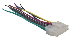 Arnés de cableado de audio para automóvil doble estéreo de 12 pines conector de cable XR4115, XD1228 + más - Imagen 1 de 1