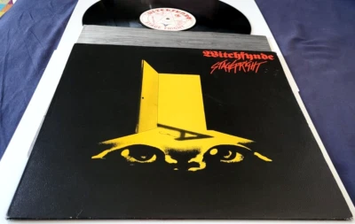 LP  Witchfynde - Stagefright 1981 UK 1st press + OIS, Textured,  nwobhm Mint-/M- - Image 1 of 4