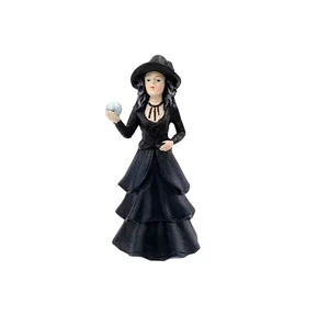 WITCH WITH ORB Mini Halloween Decoration New Retail Packaging - Picture 1 of 3