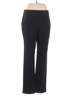 Pantalones de vestir negros para mujer JM Collection L Foto 1 de 2