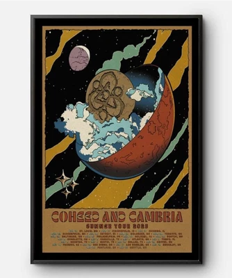Coheed and Cambria Summer Tour 2025 Poster