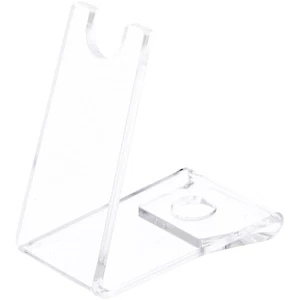 Plymor Clear Acrylic 1 Closed Pen Display Holder, 2.5" H x 1.5" W x 2.5" D - Picture 1 of 1