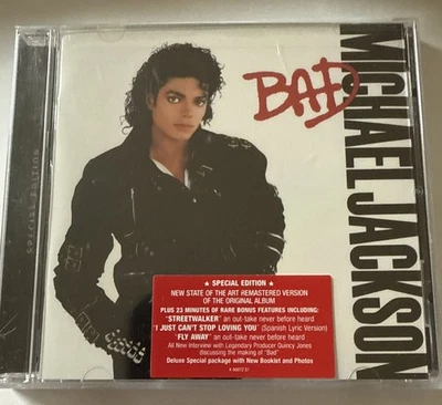 Bad by Michael Jackson special edition, additional tracks sealed new CD - Image 1 of 3