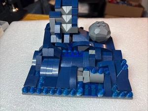 Lego MOC Costruisci Sfondo Roccia Acqua Tono Terra - Foto 1 di 6