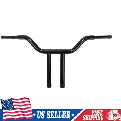 14" MX-T Bars Handlebar Black Fit For Harley Dyna Softail Sportster FLHR Foto 1 de 4