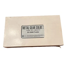 Metal Gear Solid 2 Sons of Liberty E3 2000 Trailer VHS Video Tape RARE - Bild 1 von 3