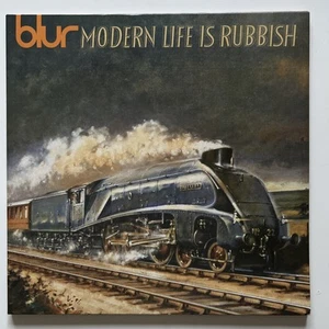 Blur Modern Life Is Rubbish (30th Anniversary) (Transparent Orange Vinyl NM/NM - Picture 1 of 17