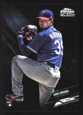 2021 Topps Chrome Black Kohei Arihara Rookie #47 TS8 - Image 1 of 2