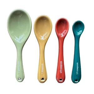 Multicolor Keramik Messlöffel Set (4er Set) - Bild 1 von 3