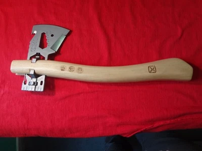 Klecker KLAX- Lenhador 3,75" cabeça de machado de aço inoxidável com cabo de madeira - Imagem 1 de 4