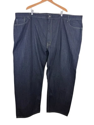 Levi's 559 Relaxed Straight Fit Jeans Blue Big & Tall Men's Size 58X32 - Image 1 of 4