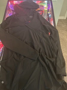 Athleta Women’s Swim Cover Up Black Excellent Medium M $98 - Picture 1 of 5