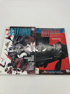Batman Beyond Vol. 1 Escaping the Grave & Erradication Agenda Renacimiento Dan Jurgen - Imagen 1 de 17