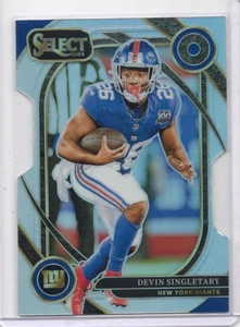 2024 Panini Select Silver Die Cut Devin Singletary New York Giants #250 - Picture 1 of 2