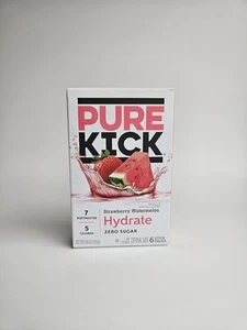 Pure Kick Fragola Anguria Idratante Bevanda Mix Singoli  - Foto 1 di 4
