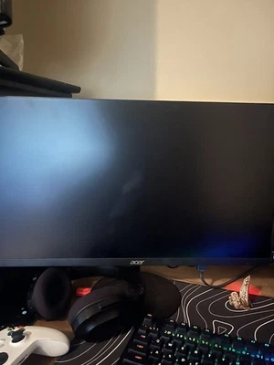 Acer SB242Y EBI 23.8" Full HD (1920 x 1080) IPS Zero-Frame Gaming Office Monitor - Image 1 of 3