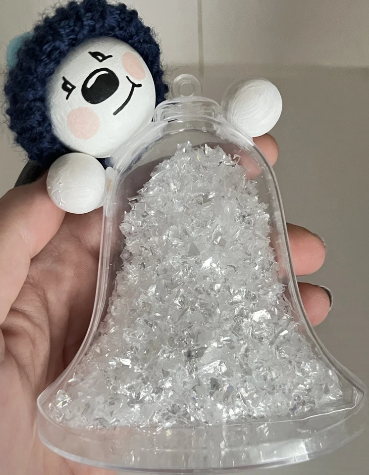 Handmade Weihnachten Dekoration Kugel Handgefertigt Handbemalt Schneemann - Bild 1 von 1