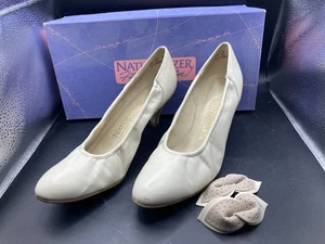 Zapatos de tacón vintage Naturalizer para mujer talla 8,5 B Venice Bone 445N80 - Imagen 1 de 19