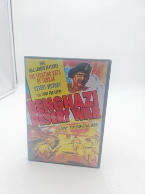 Benghazi Desert War: The Fighting Rats of Tobruk / Desert Victory (DVD) Foto 1 de 4