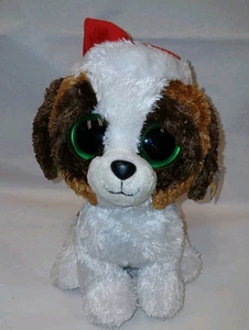 Beanie Boos Presents The Holiday Dog 9 " Plush New - Picture 1 of 7