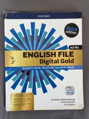 English File Digital Gold A2 B1 Oxford  - Immagine 1 di 4