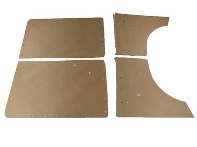 Panel lateral interior tablero de respaldo para Dodge Wayfarer 1949-50 sedán de 2 puertas 1/4 4 piezas Foto 1 de 4