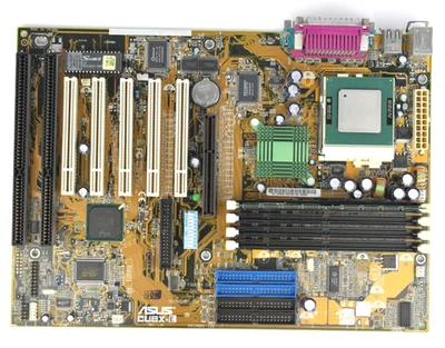 ASUS CUBX-E + Celeron 950MHz + 128MB RAM – Retro Gaming, 440BX chipset - Image 1 of 4