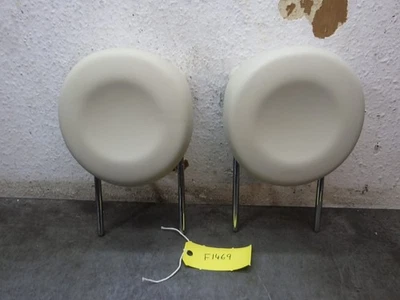 Par de reposacabezas traseros Fiat 500 2015 marfil crema F1469 - Imagen 1 de 4