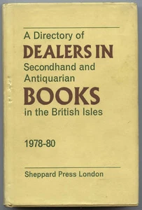 Directory of Dealers in Secondhand & Antiquarian Books in the British Isles 1978 - Picture 1 of 1