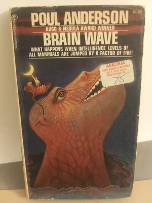 Brain Wave by Poul Anderson 1974 Ballantine Books 5th Print PB - Image 1 of 4