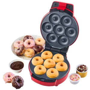 2 In 1 Heat & Eat Donut And Cupcake Maker Non Stick With Skid-Resistant Feet - Picture 1 of 6