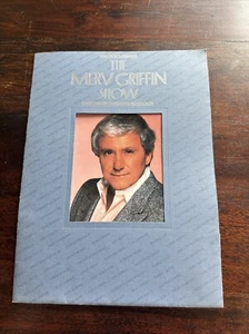 RARE 1980’s Merv Griffin Show Publicity Folder Official King’s World Talk Promo - Picture 1 of 4